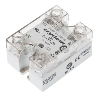 Crydom GN Series Solid State Relay Panel Mount 50A Load, 280V AC Load, 3-32V DC Control 84137220