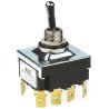 TE Connectivity Toggle Switch, Panel Mount, On-Off, 4PST, Tab Terminal, 30 V dc, 250 V ac A4TK15W04