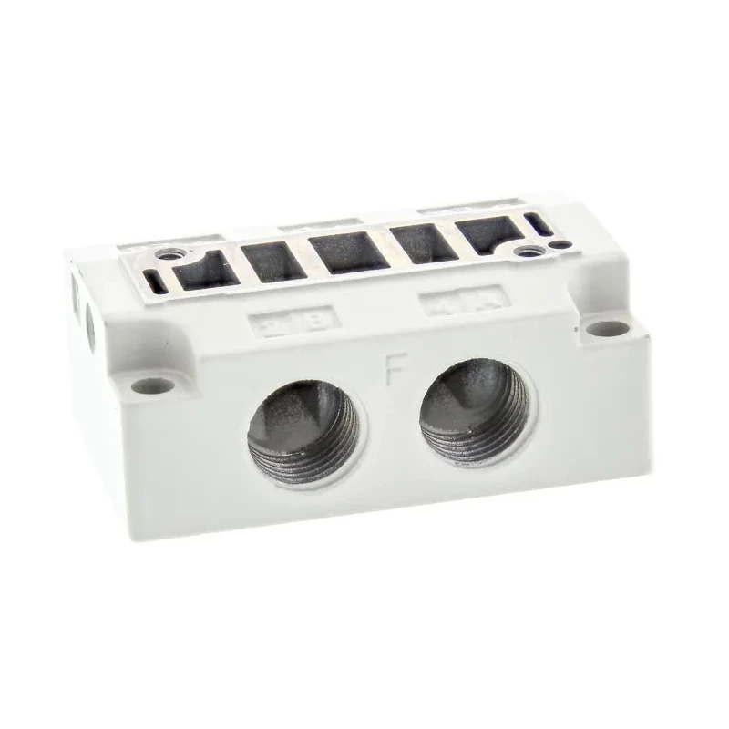 SMC Hydraulic Subplate with G Connection Thread Standard 1/4 in SY5000-27-1F-Q