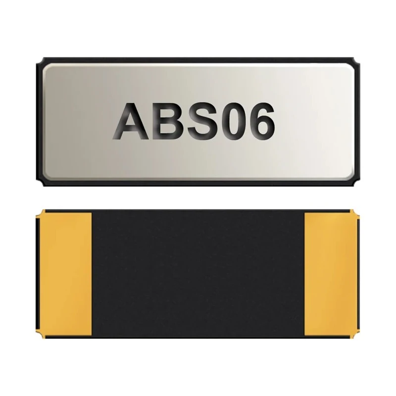 Abracon 32.768 kHz Crystal Unit ±20 ppm Surface Mount 2-Pin 0.6 mm Height 2 mm Length 1.2 mm Width ABS06-32.768KHZ-9-T