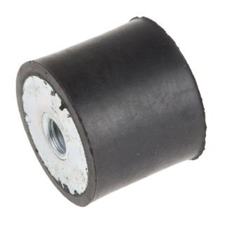 RS PRO M8 Anti-Vibration Mount Female Buffer Foot with 60.5 kg Compression Load, 30 mm OD, 25 mm Height 171-2626