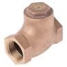 RS PRO Bronze Threaded Single Check Valve 1 in, 25 Bar 284-2727