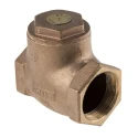 RS PRO Bronze Threaded Single Check Valve 2 in, 25 bar 284-2755