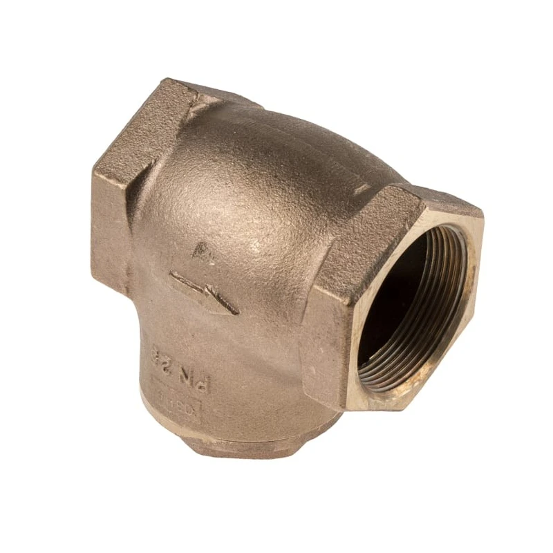 RS PRO Bronze Threaded Single Check Valve 2 in, 25 bar 284-2755