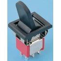 C & K Toggle Switch Panel Mount On-On DPDT Solder Terminal 28 V dc 250 V ac 7000 Series 7201J91ZQE22