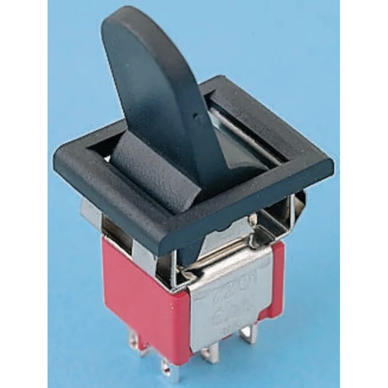 C & K Toggle Switch Panel Mount On-On DPDT Solder Terminal 28 V dc 250 V ac 7000 Series 7201J91ZQE22