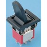 C & K Toggle Switch Panel Mount On-On DPDT Solder Terminal 28 V dc 250 V ac 7000 Series 7201J91ZQE22