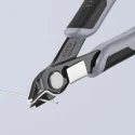 Knipex Super Knips® Electronic Side Cutter Without Bevel ESD Safe 125mm 78 71 125 ESD