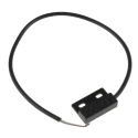 Assemtech Reed Switch Rectangular Body Black Polypropylene Housing 240V AC 0.5A S1366
