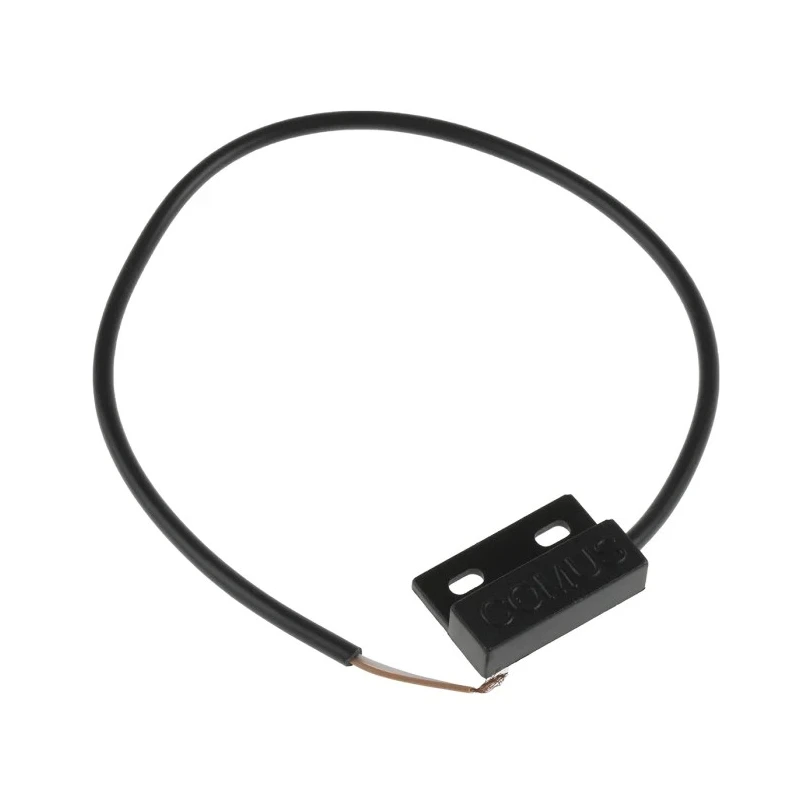 Assemtech Reed Switch Rectangular Body Black Polypropylene Housing 240V AC 0.5A S1366