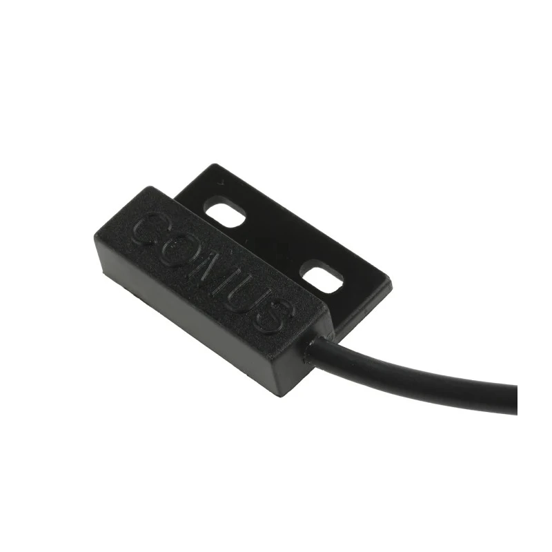 Assemtech Reed Switch Rectangular Body Black Polypropylene Housing 240V AC 0.5A S1366