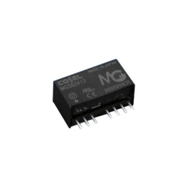 Cosel High-Efficiency DC/DC Converter 12V DC Output 900mA 24V/9V DC Input 10.8W SIP-8 PCB Mount MGFS102412
