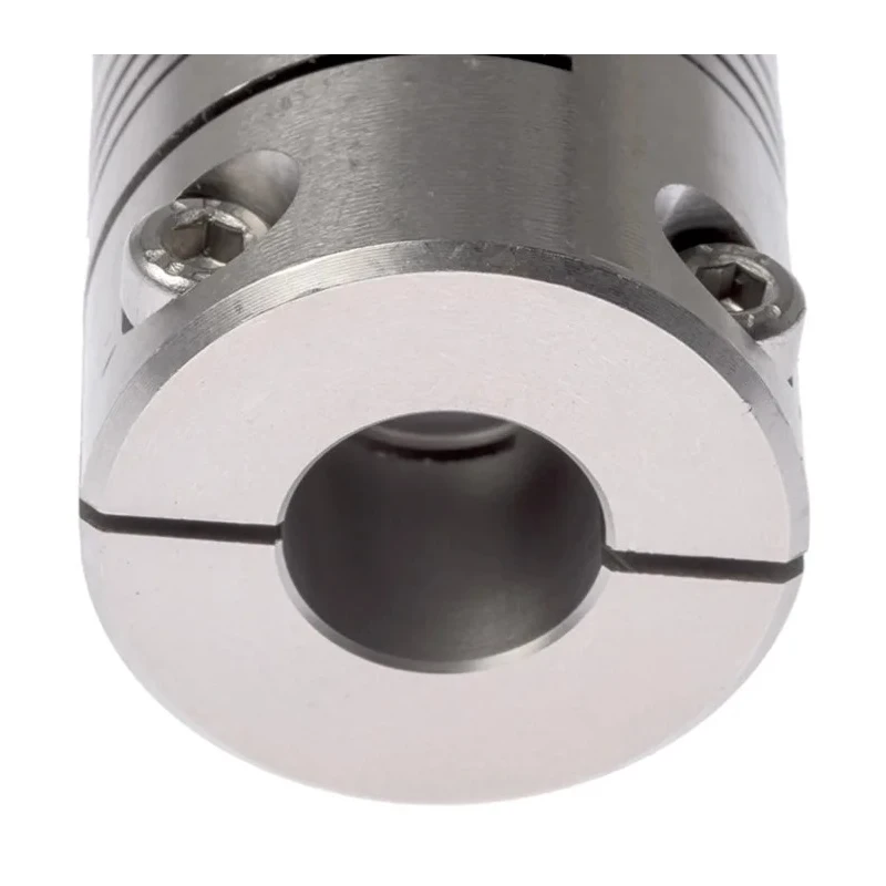 Huco Stainless Steel Clamp Flexible Coupler 31.8 mm OD, 57.2 mm Length, 10 mm Bore 703.32.3838
