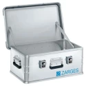 Zarges Metal Waterproof Watertight Transit Case 600 mm x 400 mm x 250 mm, Aluminium, IP54, Lockable 40568
