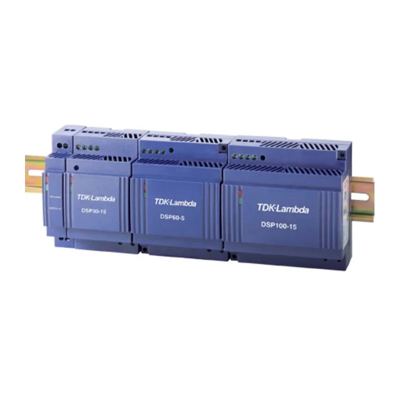 TDK-Lambda DSP Switched Mode DIN Rail Power Supply 370 V dc, 264V ac AC/DC Input 15V dc, 4 A Output 60 W DSP-60-15