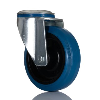 RS PRO Swivel Castor 230 kg Capacity 125 mm Wheel Diameter Rubber Tread 171-8317
