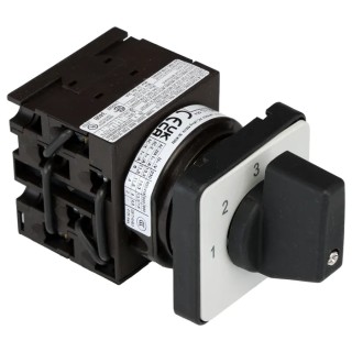 Eaton Cam Switch 3 Position 45° Toggle Actuator 20A, 690V AC, Flush Mount 78628227 T0-3-15137/E/EZ-P1(RS295-3085)