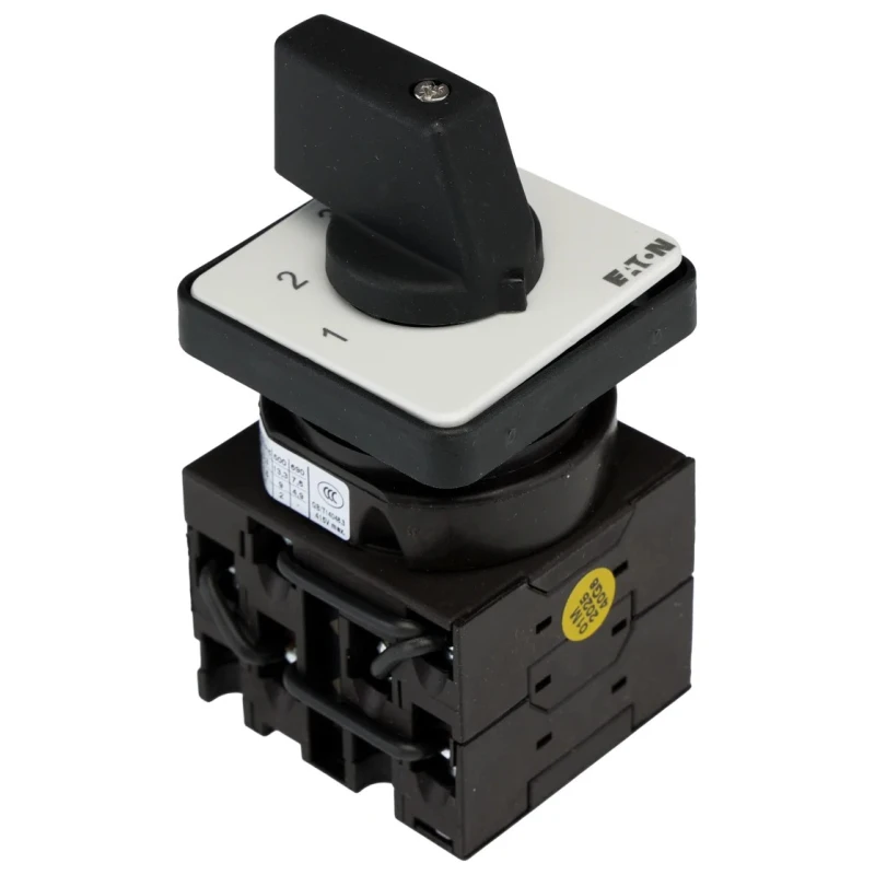 Eaton Cam Switch 3 Position 45° Toggle Actuator 20A, 690V AC, Flush Mount 78628227 T0-3-15137/E/EZ-P1(RS295-3085)