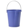 Vikan 12L Stainless Steel and Polypropylene Purple Hygiene Bucket with Handle 56868