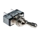 APEM Toggle Switch, Panel Mount, On-Off SPST, Tab Terminal, 24 V dc, 250 V ac 631H/2-2V