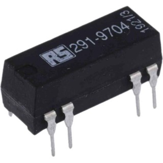 RS PRO PCB Reed Relay, SPDT, 5 V DC Coil, 0.25 A Max Switching Current, 175 V DC Max, 200 Ω Coil Resistance 291-9704