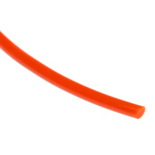 RS PRO Orange Round Polyurethane Belt 3 mm Diameter 5 m Length, Food Safe, FDA Approved 309-8202