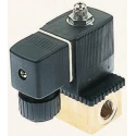 Burkert 3 Port Brass Solenoid Valve NC 230V AC 3.18 mm Orifice Diameter 2mm 125336
