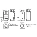 Honeywell Technologies GLD Series Roller Plunger Limit Switch, SPDT, IP66, Fibreglass Reinforced Thermoplastic GLDB07C