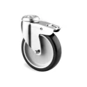 Tente Braked Swivel Castor with 75 mm Polyurethane Wheel, 60 kg Load Capacity, Pressed Steel Frame 1477PAO075P30-11