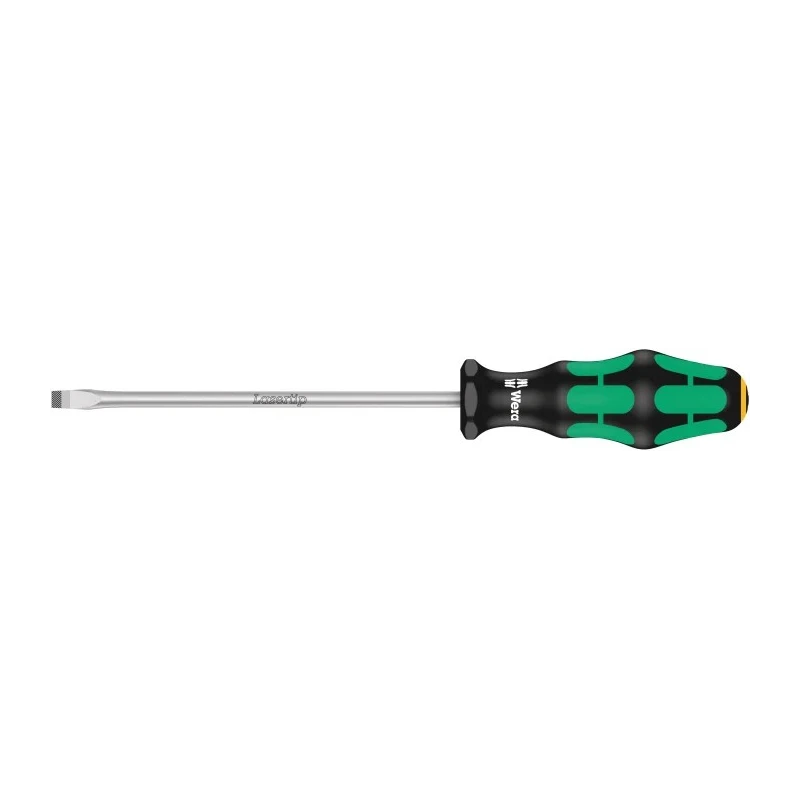 Wera Standard Insulated Slotted Screwdriver 150 mm Blade, 235 mm Overall, Chrome Plated Blade 05110010001
