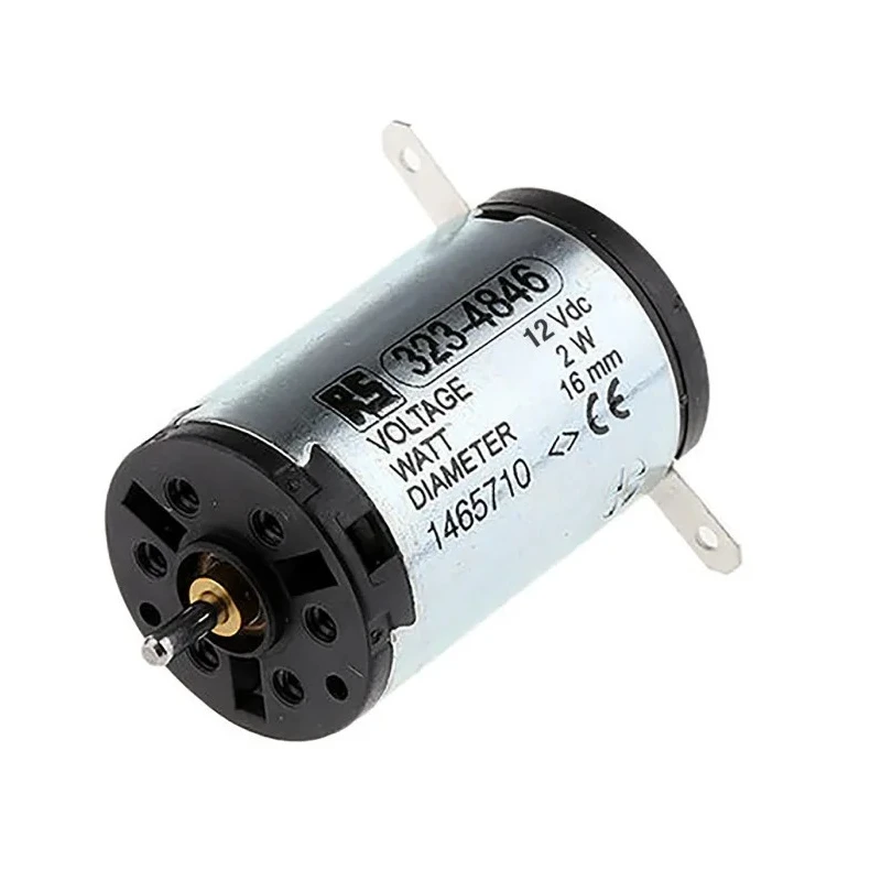 Maxon Brushed DC Motor, 2 W, 12V, 2.17 mNm Torque, 12300 rpm, 1.5 mm Shaft Diameter 110045