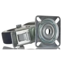 Tente Braked Swivel Castor 60 kg Load Capacity 75 mm Polyurethane Wheel 1477PAO075P40