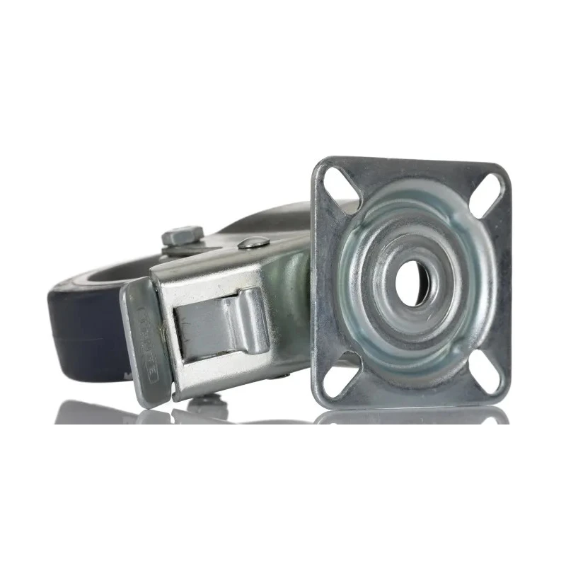 Tente Braked Swivel Castor 60 kg Load Capacity 75 mm Polyurethane Wheel 1477PAO075P40