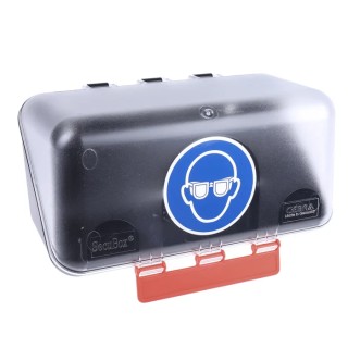 RS PRO Eyewear Storage Box with Transparent Lid 236 x 120 x 120 mm 325-6149