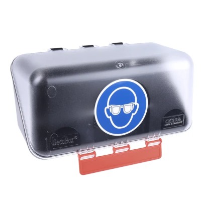 RS PRO Eyewear Storage Box with Transparent Lid 236 x 120 x 120 mm 325-6149