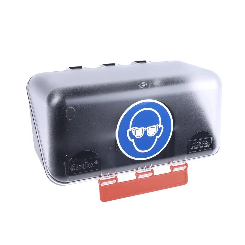 RS PRO Eyewear Storage Box with Transparent Lid 236 x 120 x 120 mm 325-6149