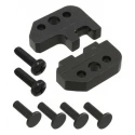TE Connectivity Coaxial Type Pro-Crimper III Crimp Die Insulated Black 58630-2