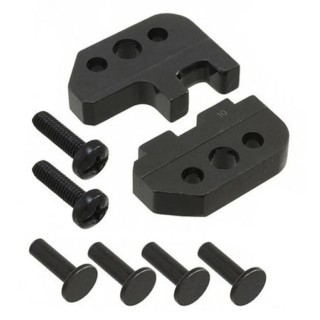 TE Connectivity Coaxial Type Pro-Crimper III Crimp Die Insulated Black 58630-2