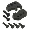 TE Connectivity Coaxial Type Pro-Crimper III Crimp Die Insulated Black 58630-2