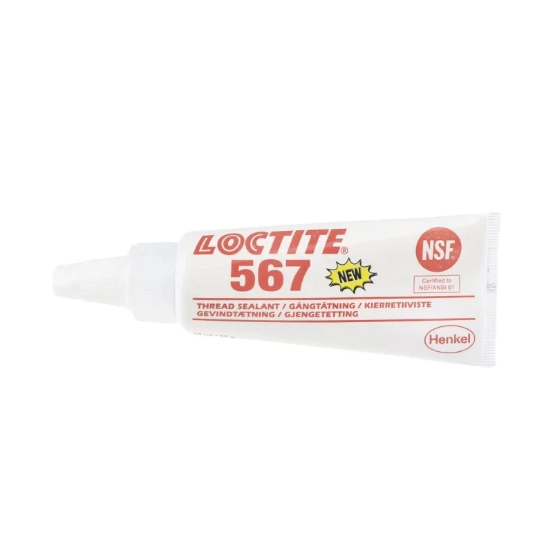 Loctite White Pipe Sealant with Methacrylate Ester Composition, Maximum Operating Temperature 200°C 135491