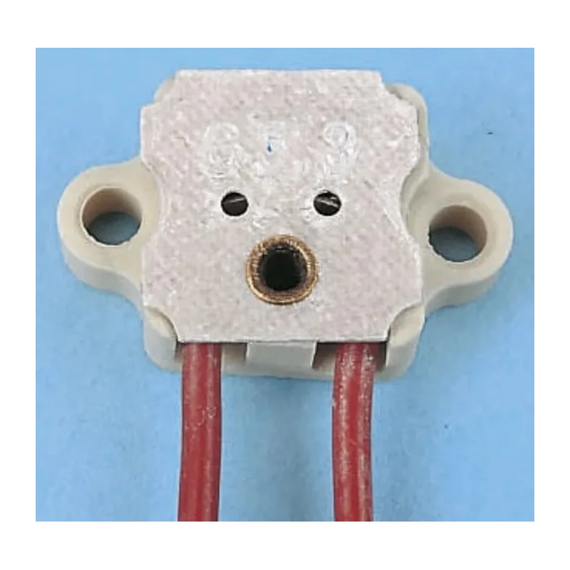Orbitec Halogen Lamp Holder with Screw Mount for G4 Base 24V 10A Steatite Material H7045