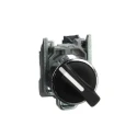Schneider Electric Knob Selector Switch SPST 2 Positions 22 mm Cutout Diameter Harmony XB4 XB4BD21