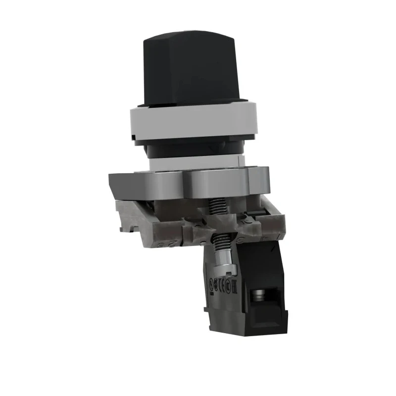 Schneider Electric Knob Selector Switch SPST 2 Positions 22 mm Cutout Diameter Harmony XB4 XB4BD21