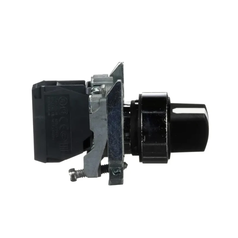 Schneider Electric Knob Selector Switch SPST 2 Positions 22 mm Cutout Diameter Harmony XB4 XB4BD21