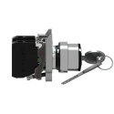 Schneider Electric IP66, IP67, IP69K 3-Position Key Switch 2 NO Contacts 100 mA 1.2A 600V AC/DC Screw Terminal XB4BG03