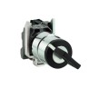 Schneider Electric IP66, IP67, IP69K Two-Position Key Switch, 1 NO Contact, 100 mA, 1.2 A, 2-Way, 455-Key XB4BG61
