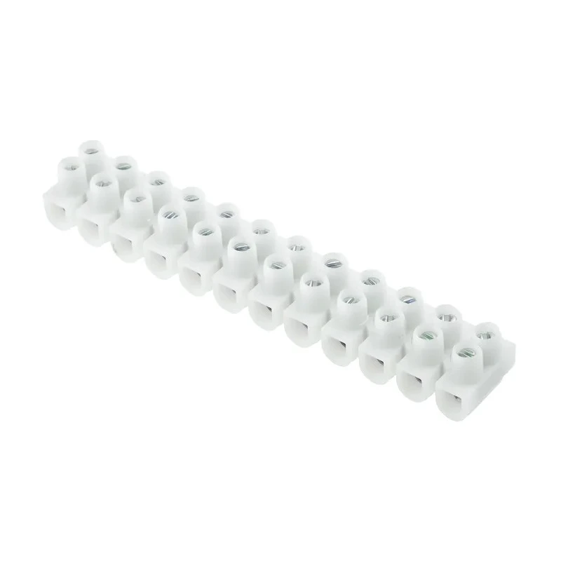 Legrand Terminal Strip, 12-Way, 2.5mm² Wire Size, 24A Current, 400V Polypropylene 0 342 21