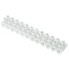 Legrand Terminal Strip, 12-Way, 2.5mm² Wire Size, 24A Current, 400V Polypropylene 0 342 21