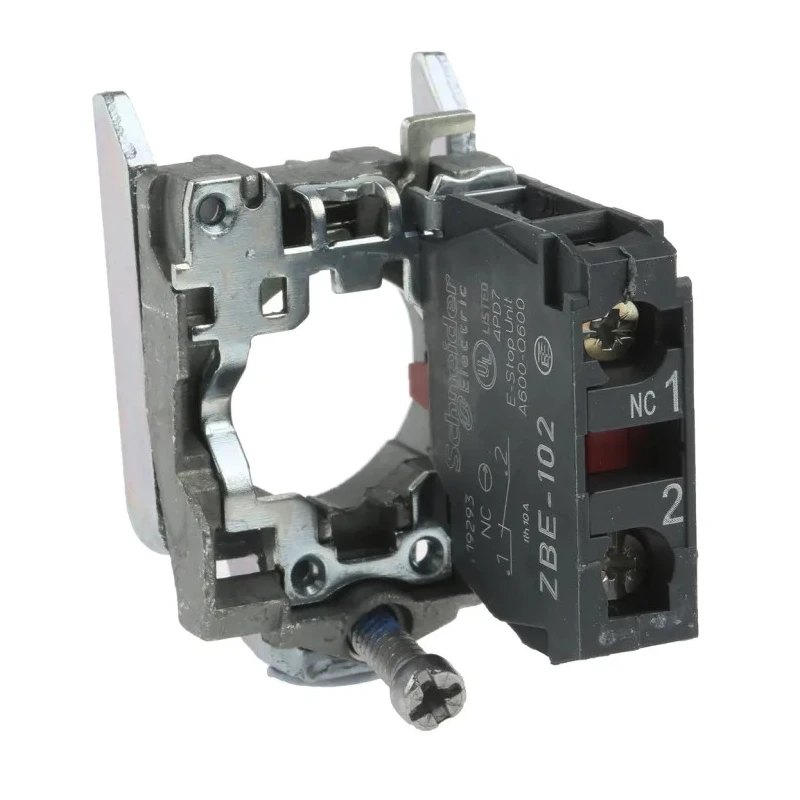 Schneider Electric Harmony Series Contact Block, 600V, SPST ZB4BZ102