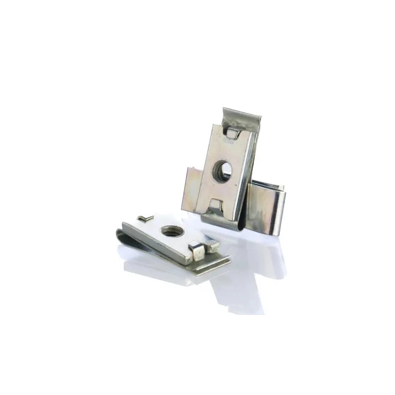 Schneider Electric Steel M4 Captive Nut, Zinc Chromate Coated, 2m Length AF1EA4